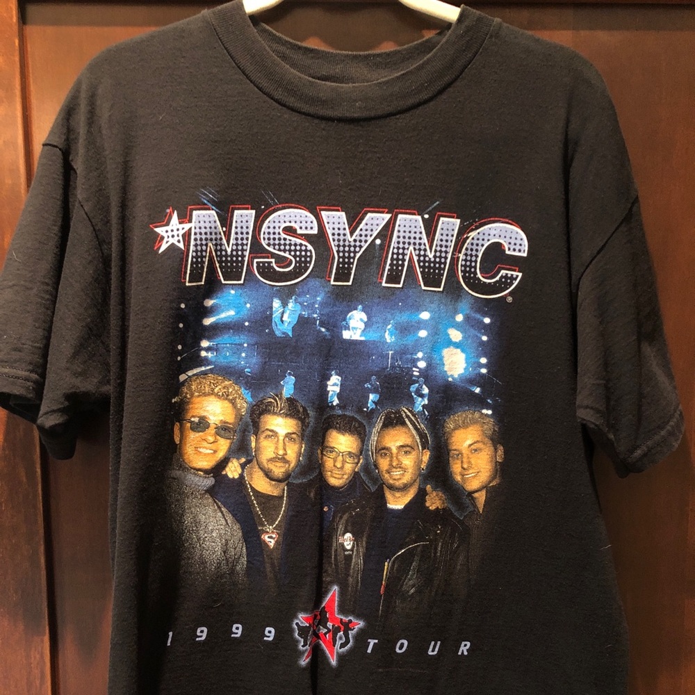 1999 tour vintage NSYNC t-shirt, 100% authentic